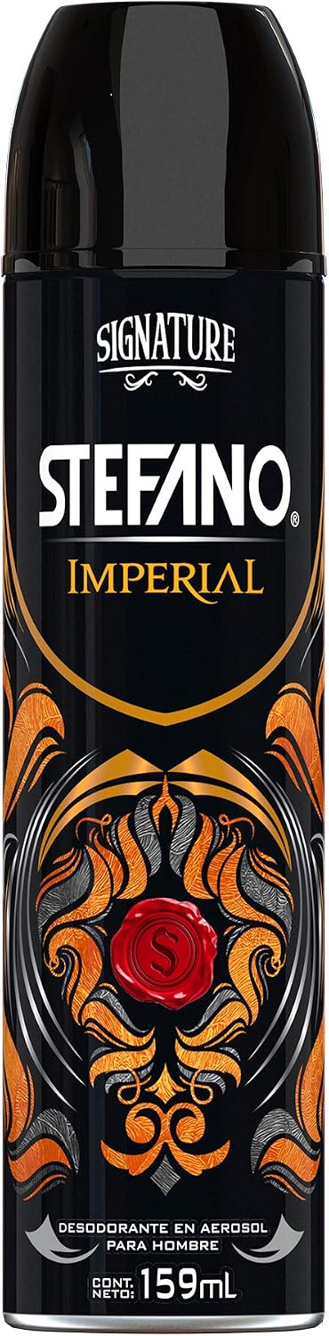 Stefano Imperial desodorante en spray  159ml (planea y ahorra)