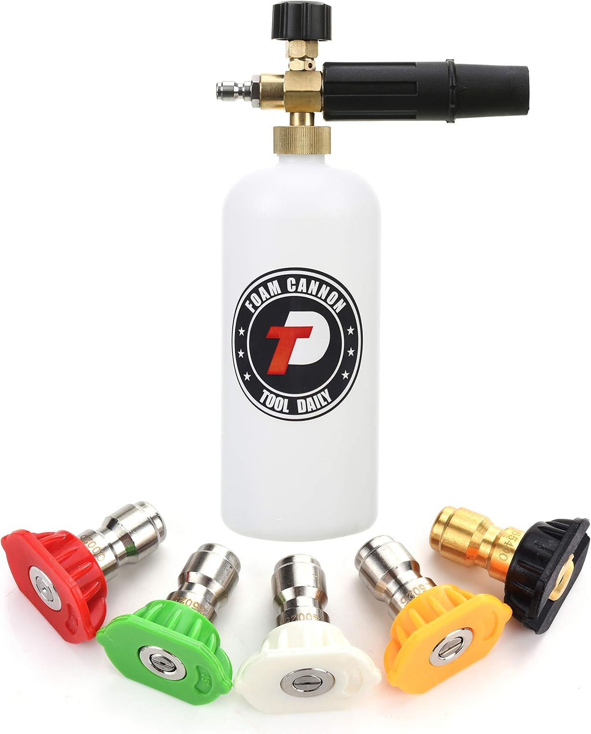 Tool Daily – Cañón de espuma con conector rápido de 1/4 pulgadas
