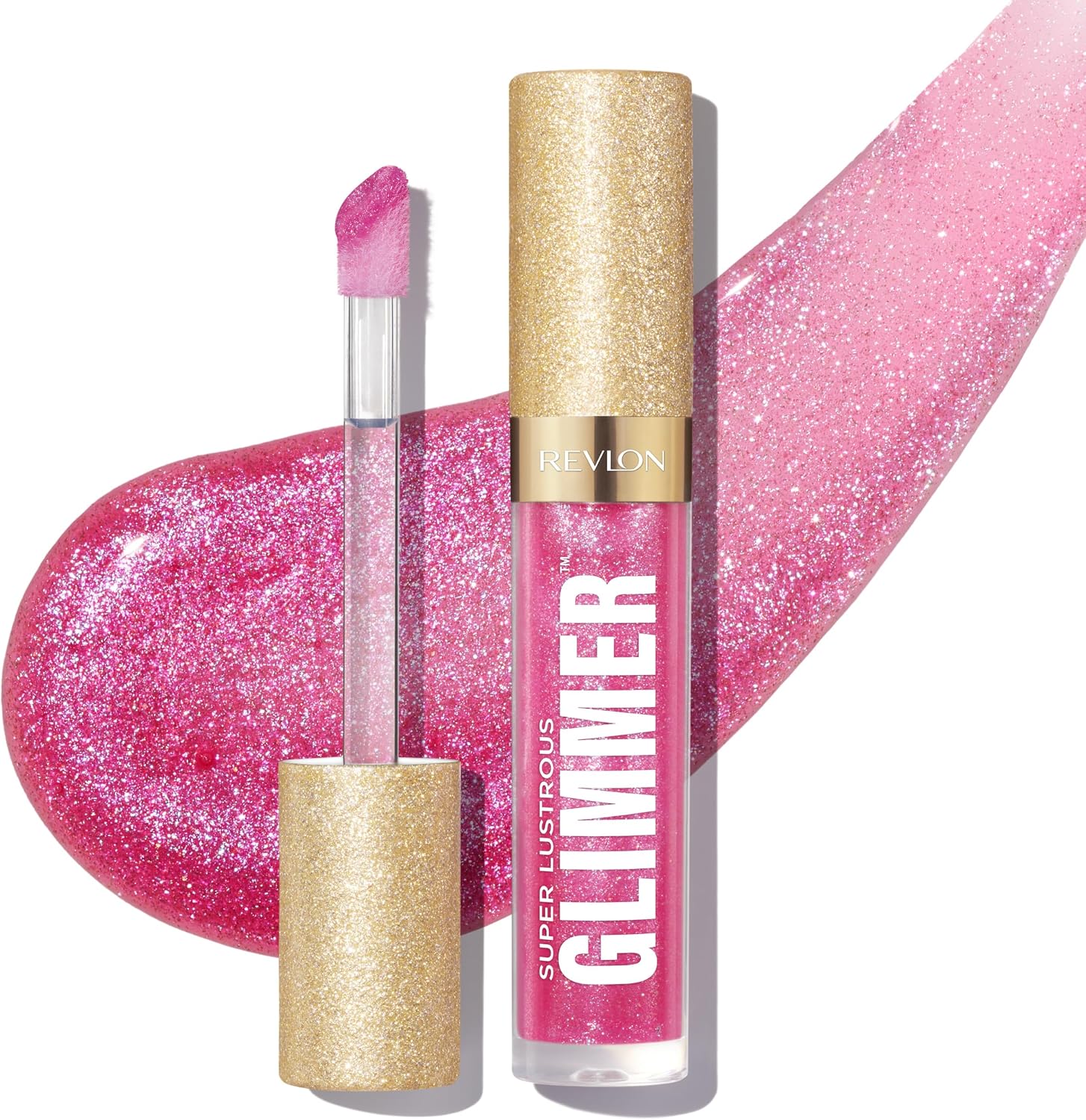 Revlon Super Lustrous Glimmer Gloss Tono Rose Glow 3.8ml