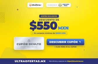 Mercado Libre: Cupon $550 | Compra Min. $5,500