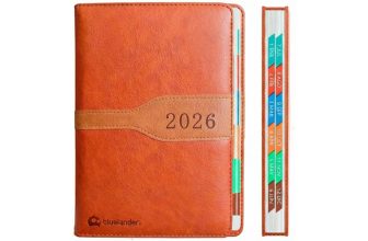 Bluelander Agenda 2026, Planificador Diario, Semanal y Mensual