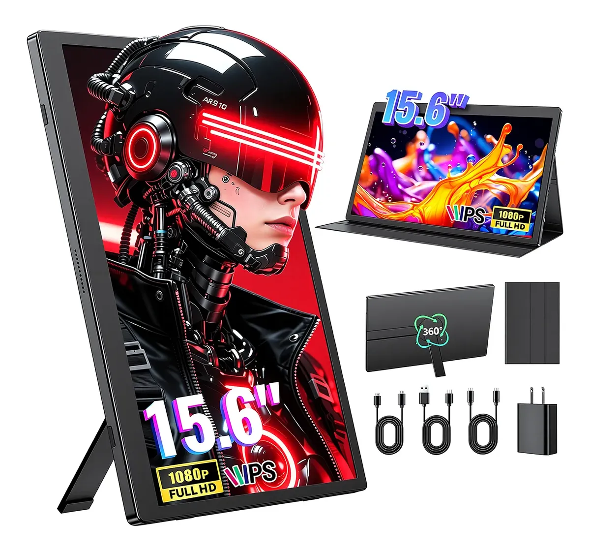 Monitor Portátil 15.6” Pantalla Ips 1080p Hdr Monitores