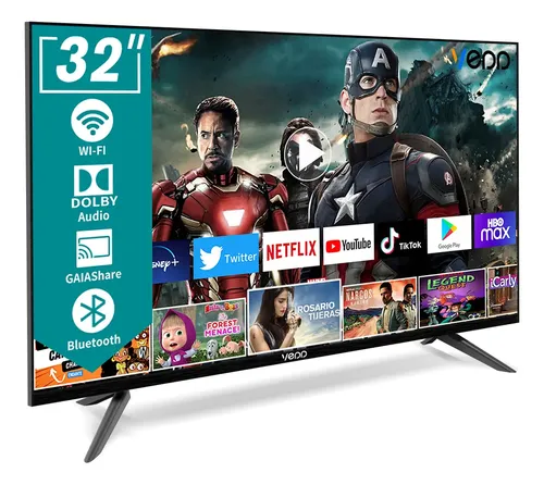 Mercado libre: Pantalla Smart TV 32″ Vedd LED HD Android 14 WiFi