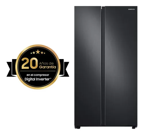 Refrigerador Inverter Side By Side 28 pies Doi Black Matt