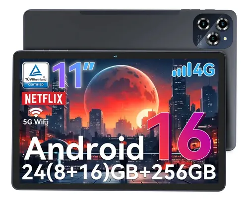 Mercado libre: Tablet Tabwee W90 11″ 24GB RAM 256GB 5G Android 16