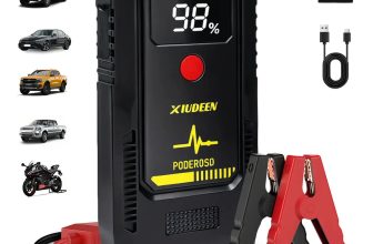 Xiudeen T704 Arrancador Portátil 8000A para Auto y Moto
