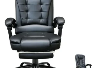 Silla Ejecutiva Ergonómica Resee Reclinable con Ruedas