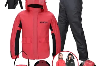 Mercado libre: Traje Impermeable Reflectante para Motos Femenino