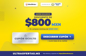 Mercado Libre: Cupon $800 | Compra Min. $8,000