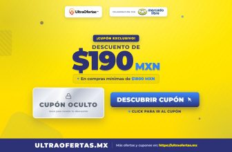 Mercado Libre: Cupón de hasta $190 | Compra Min. $1800