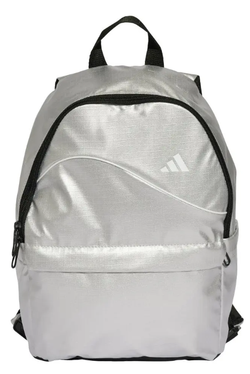 Mercado Libre: Mochila deportiva adidas Glow color plateado diseño liso