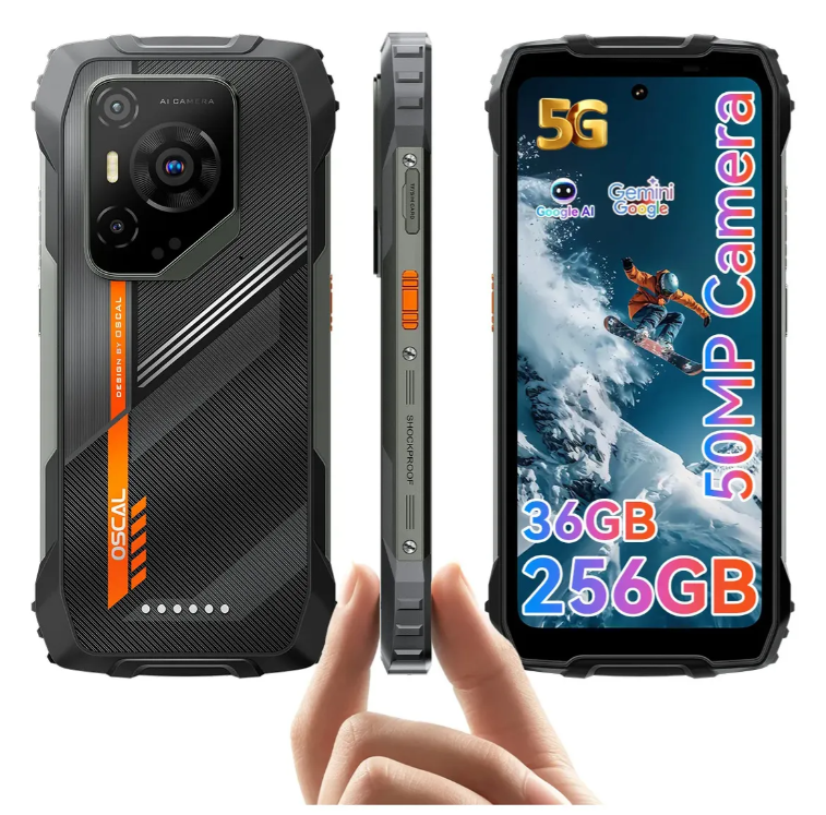 Mercado libre: Oscal Pilot 3 5G Smartphone Rugged 256GB, Cámara 50MP