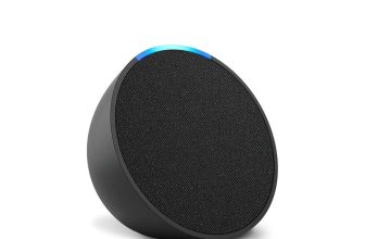 Steren: Echo Pop con Alexa – Bocina Inteligente Negra
