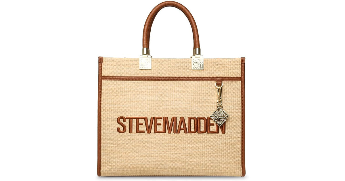 Steve Madden Bolsa Tote Briches-S Natural
