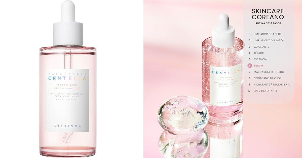 Madagascar Centella Poremizing Fresh Ampoule 100 ml – Suero Facial con Centella Asiática