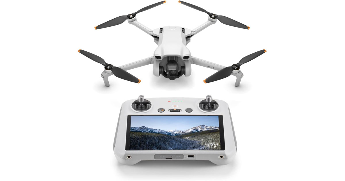 Mini 3 DJI RC – Dron Mini con Mando a distancia y cámara