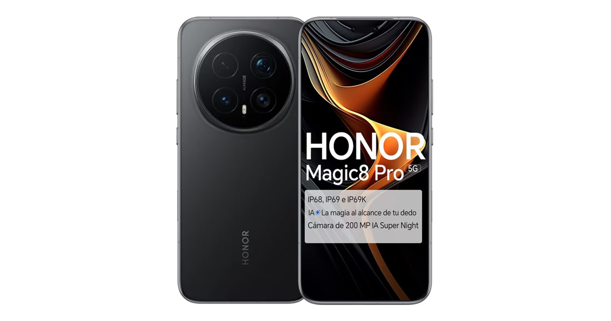 Honor Magic 8 Pro 5G 1TB 16GB RAM Snapdragon 8 Elite Gen 5 120Hz 6