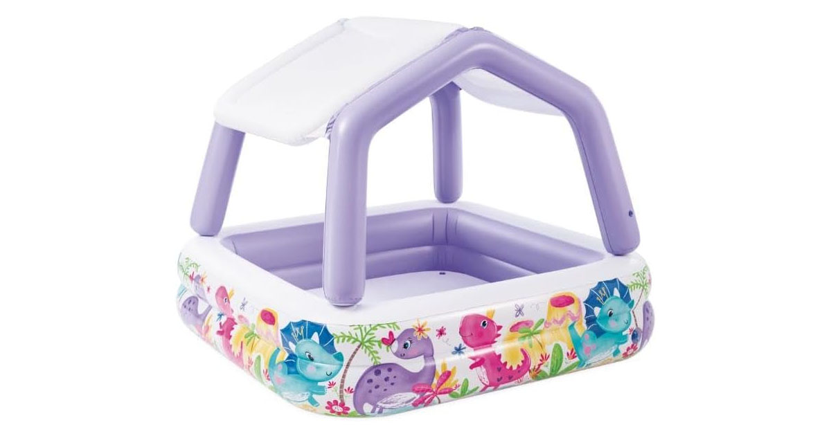 Intex 57470EP – Parasol Cuadrado Inflable de 5 pies y Duradero