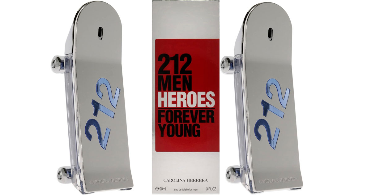 Carolina Herrera 212 Heroes Forever Young For Men 3 oz EDT Spray