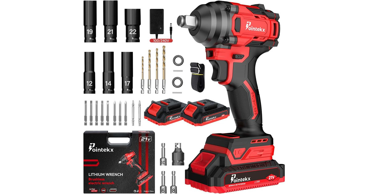 Pistola de Impacto 1/2″ Inalambrica