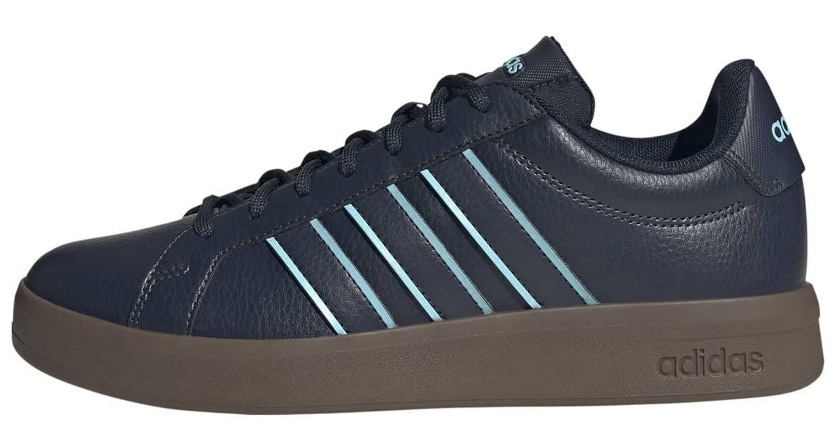 adidas Tenis Grand Court Base 3.0 Casual Hombre Azul 25.0 cm