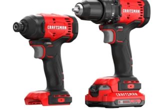 CRAFTSMAN V20 Taladro inalámbrico + Destornillador impacto