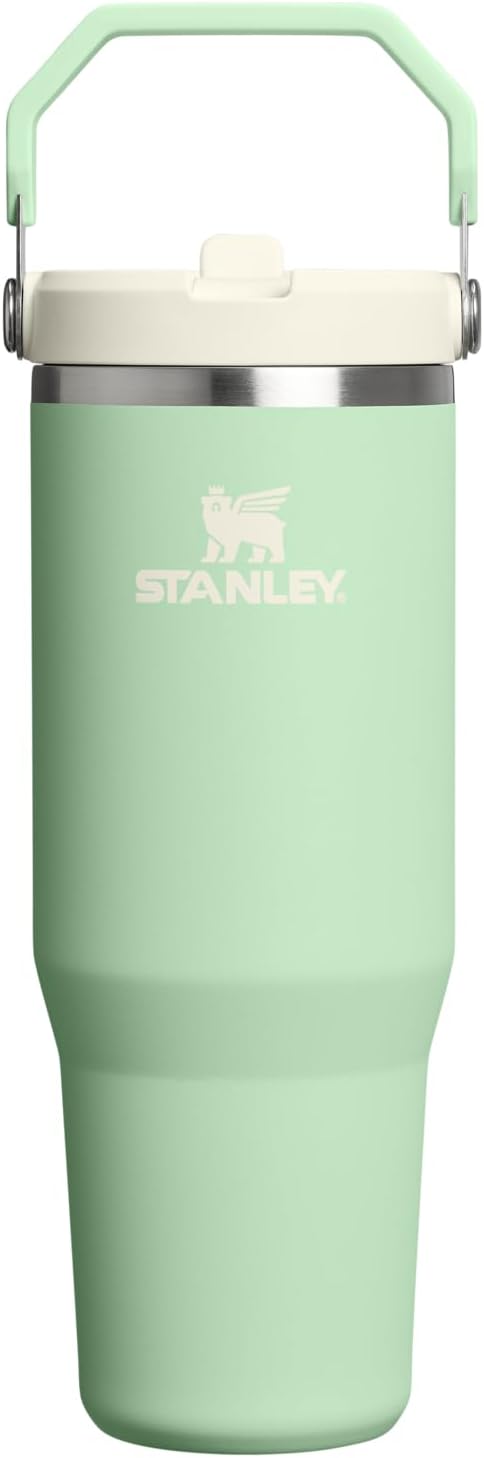 IceFlow 2.0 – Vaso con popote abatible con asa, 30 onzas