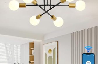 Lámpara Sputnik WiFi 6 Luces – Control por APP