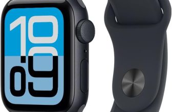 Apple Watch SE 3 GPS caja de aluminio color medianoche de 44 mm y correa deportiva color medianoche