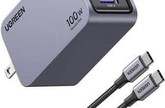 Nexode Pro 100W Cargador Tipo C con Cable C 100W 1.5M Pared 3Puertos