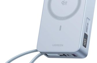 MagFlow Qi2.2 25W 20000mAh Power Bank Inalámbrico Magsafe, Azul