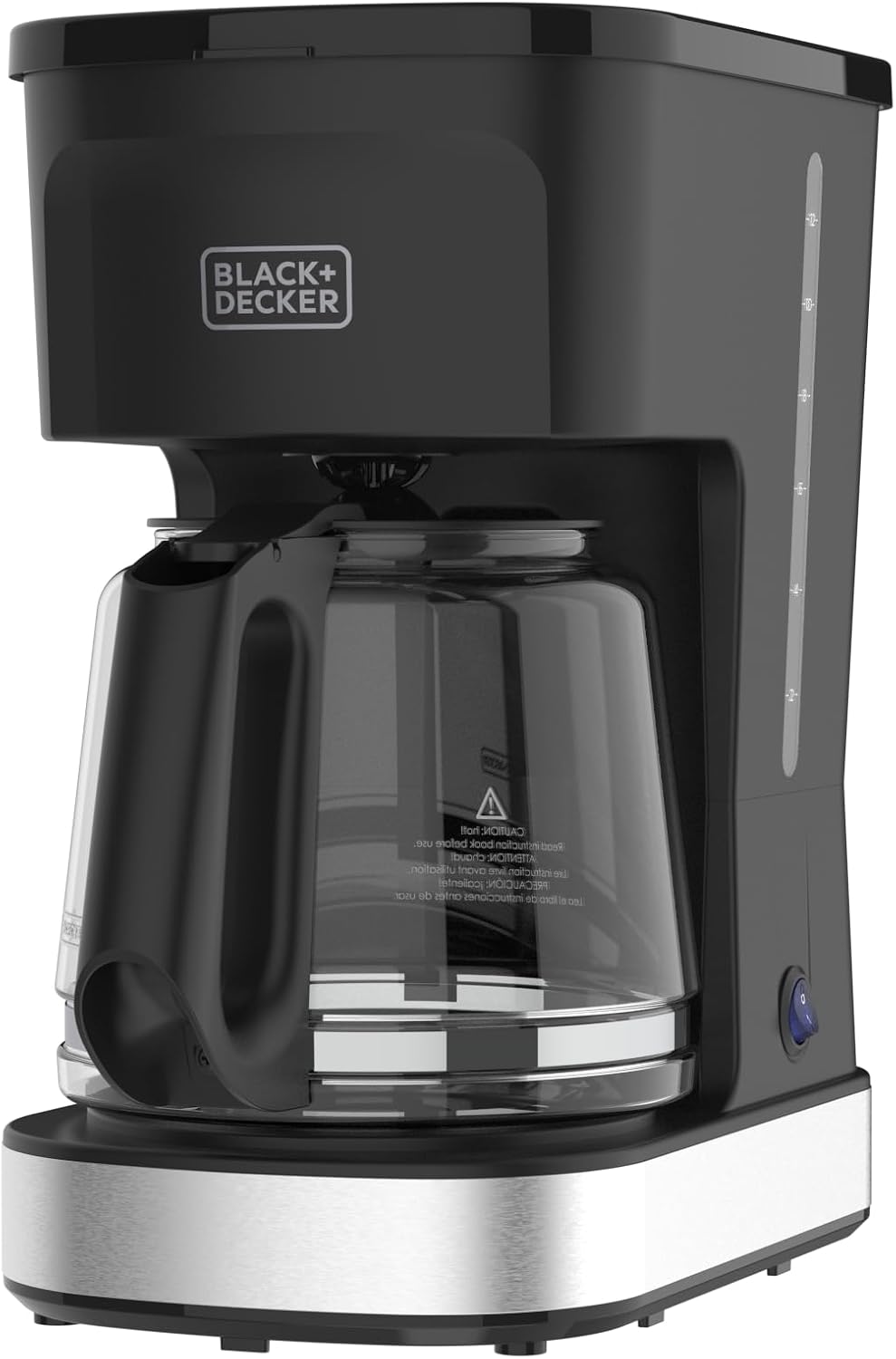Black+Decker Cafetera Café Craft 12 Tazas y Tecnología Vortex CM0021-0SDLA