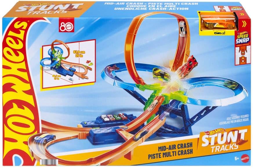 Hot Wheels Action Pista de Juguete Choques aéreos 5+
