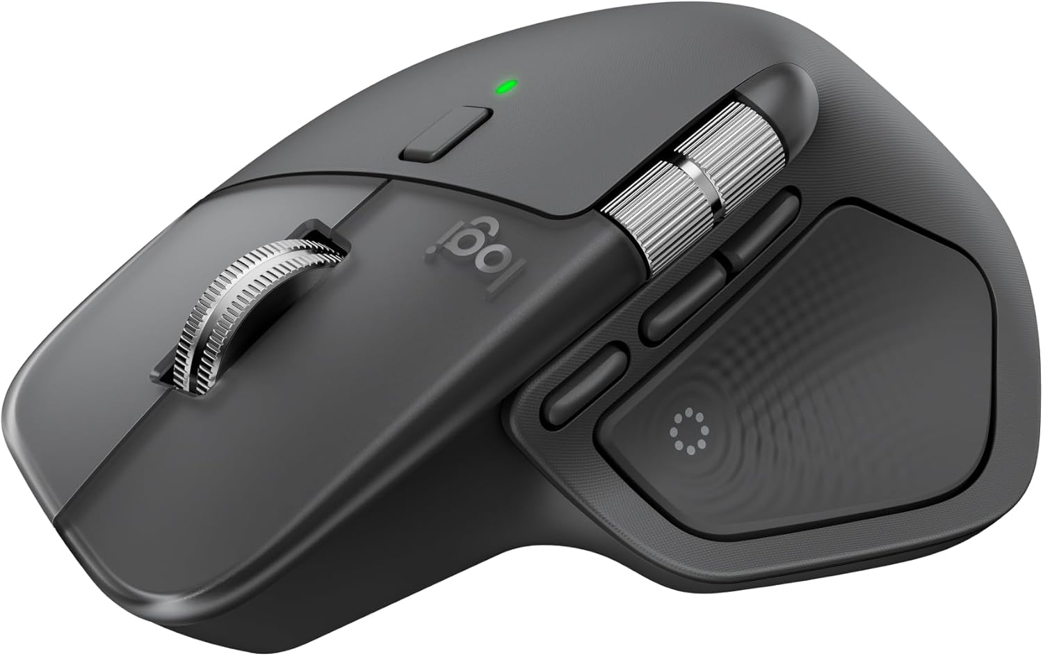 Logitech MX Master 4 Mouse Inalámbrico de Alto Desempeño, Recargable