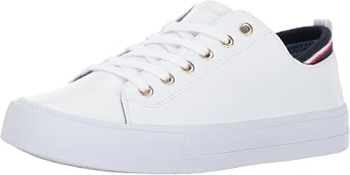 Tommy Hilfiger Two Sneaker para Mujer, Blanco, 7 US