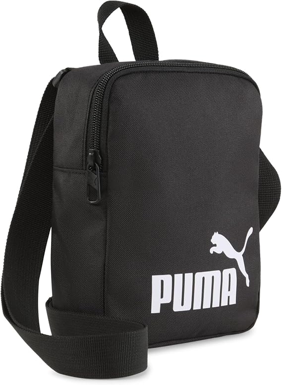 Puma, Bolsa Puma Phase, Unisex, Negro, Talla Única