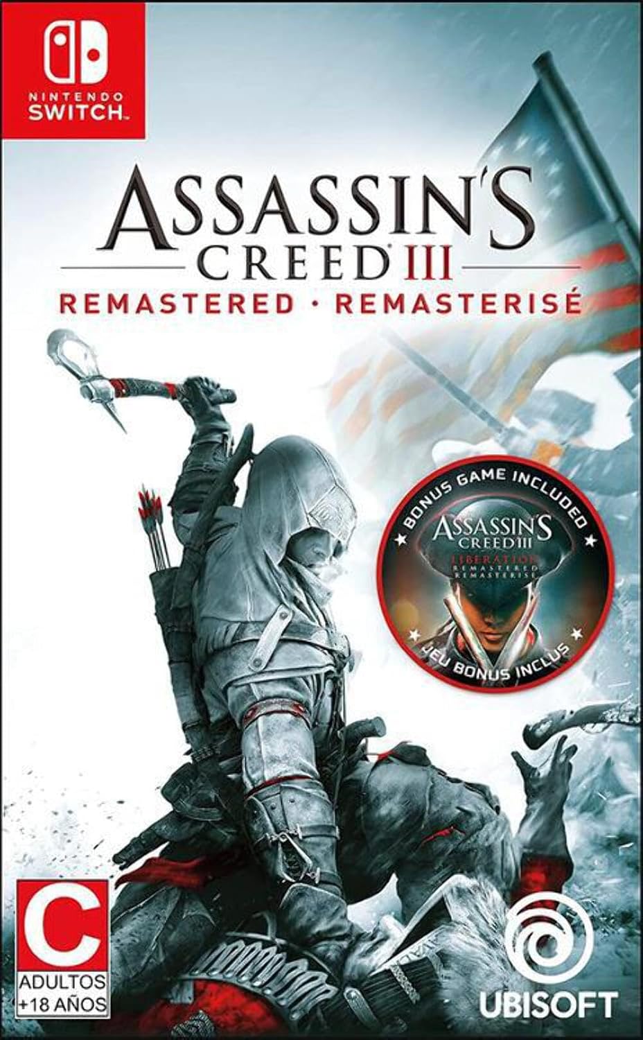 Assassin’s Creed III Remastered NSW – Standard Edition – Nintendo Switch