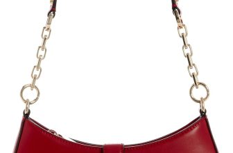 BOLSA SHOULDER BAG CARRIE EN COLOR ROJO