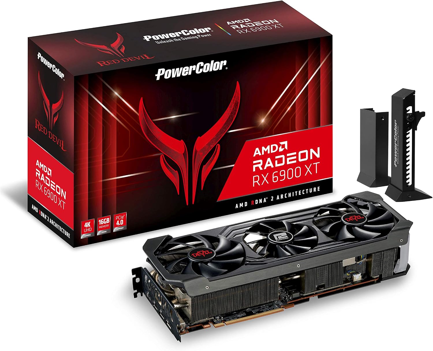 PowerColor Tarjeta gráfica para Juegos AMD Radeon™ RX 6900 XT Red Devil con Memoria GDDR6 de 16 GB