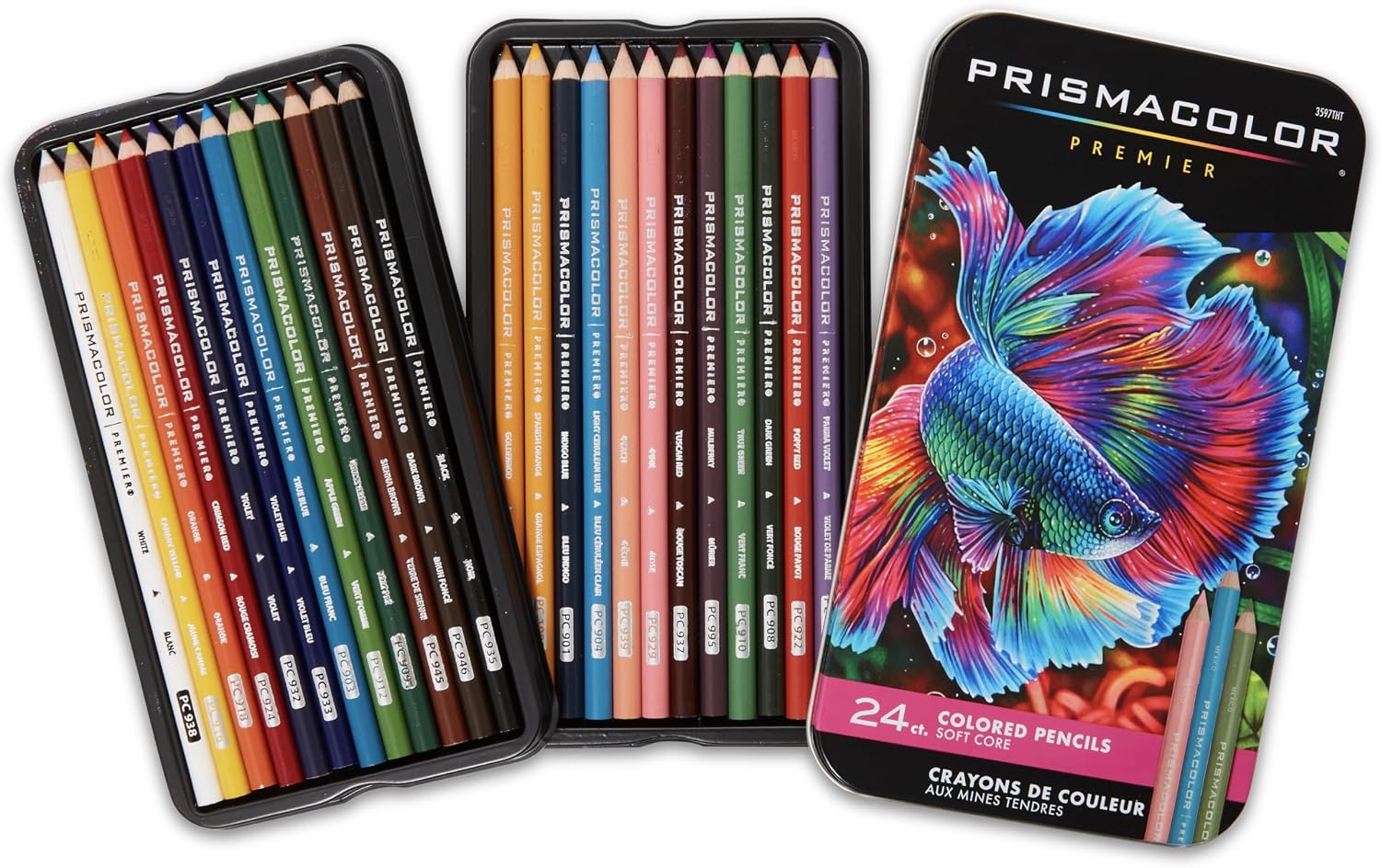 Prismacolor Premier Paquete de 24 lápices, multicolor