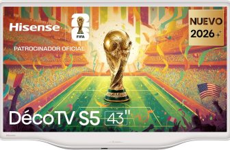 Hisense Déco TV S5Q Pantalla 43“ Pulgadas
