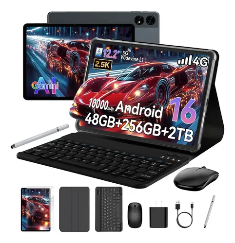 Tablet Tabwee T60 12.2″ con Gemini AI y Android 16