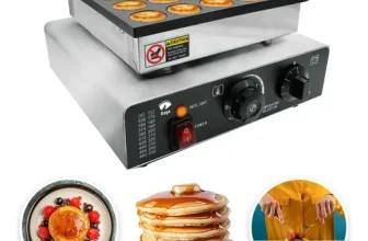 Máquina 25 Mini Hot Cakes Industrial Control Temp