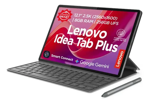 Lenovo IdeaTab 12.1″ 8GB 256GB – Tablet Gris Luna