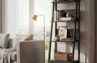 Estante de Pared con 2 Cajones Organizador Negro