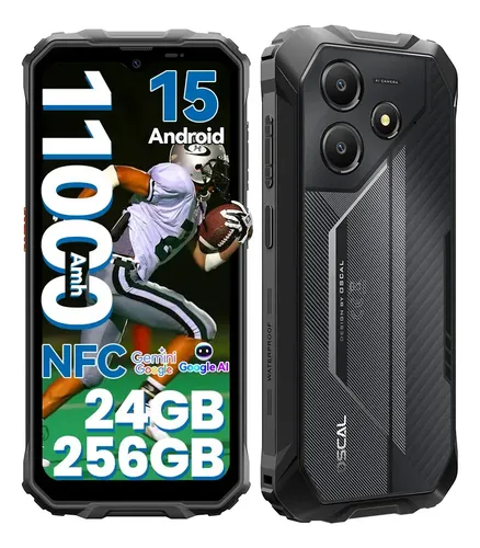 Oscal Marine Lite – Celular Robusto 11000mAh, 24GB RAM