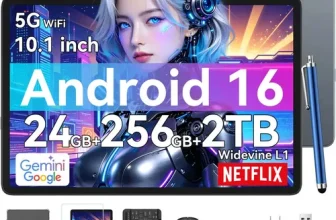 Tablet Android T20 10.1″ 24GB RAM 256GB + Teclado