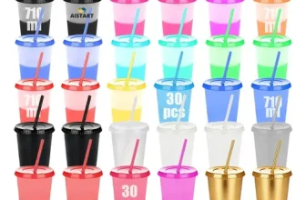 Vasos Mágicos Cambiacolor 710ml AISTART – 30 piezas