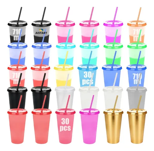 Vasos Mágicos Cambiacolor 710ml AISTART – 30 piezas