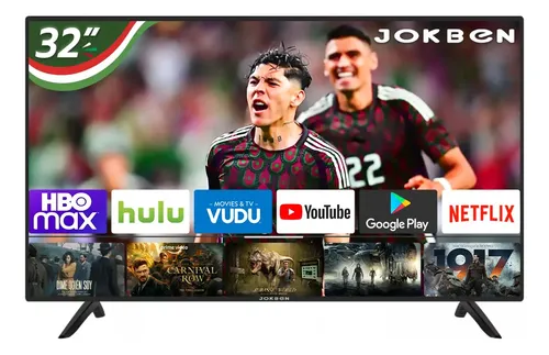 Mercado libre: Smart TV Jokben 32″ Android TV – Entretenimiento en HD